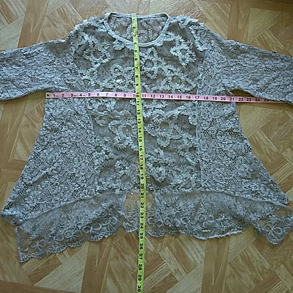 Lace Sequence Top - image 3